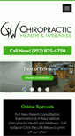 Mobile Screenshot of chirohealthwellness.com